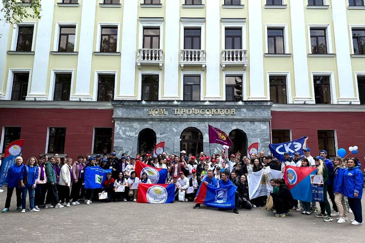 В Ставрополе профактивисты и горожане встретили Первомай
