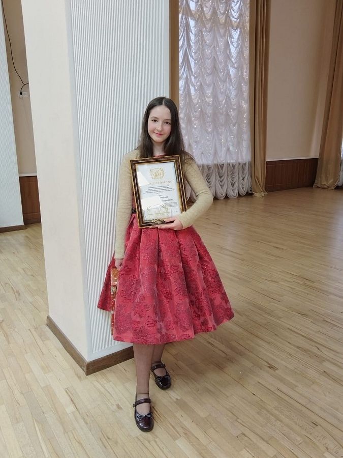 Ставропольская скрипачка покорила жюри конкурса «Молодые дарования России-2023»