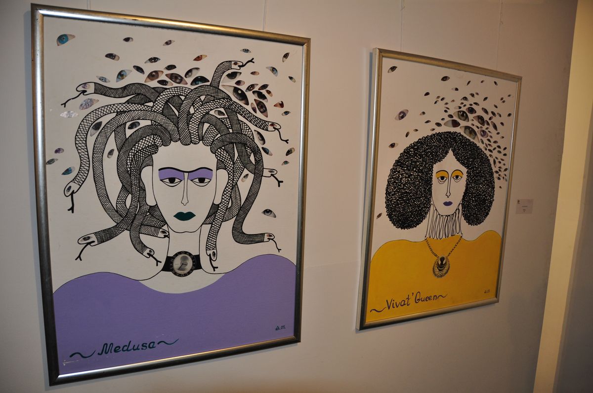Искусство на двоих: в Ставрополе открылась выставка дизайнеров Натальи Дмитриенко и Анны Брянцевой (Дмитриенко)