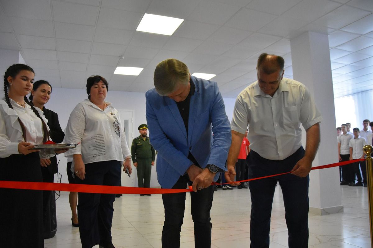 В Шпаковском округе открыли военно-патриотический центр