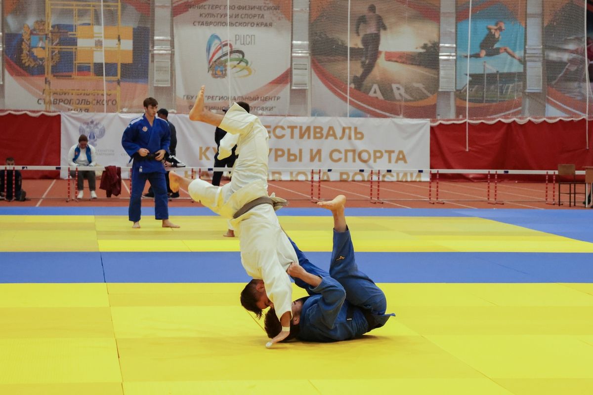 Ставропольские дзюдоисты выиграли «золото» фестиваля культуры и спорта народов Юга России