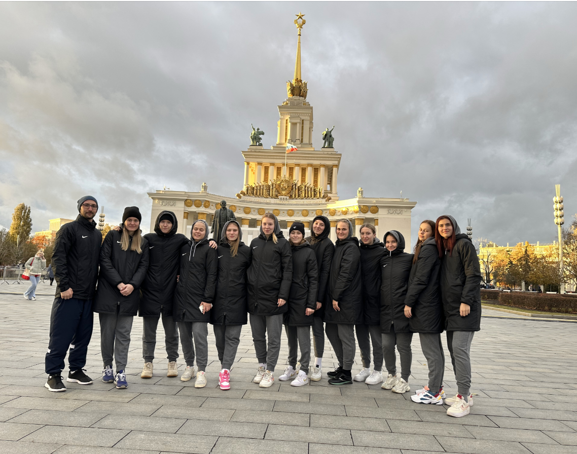 Ставропольские гандболистки посетили в Москве международную выставку-форум «Россия»