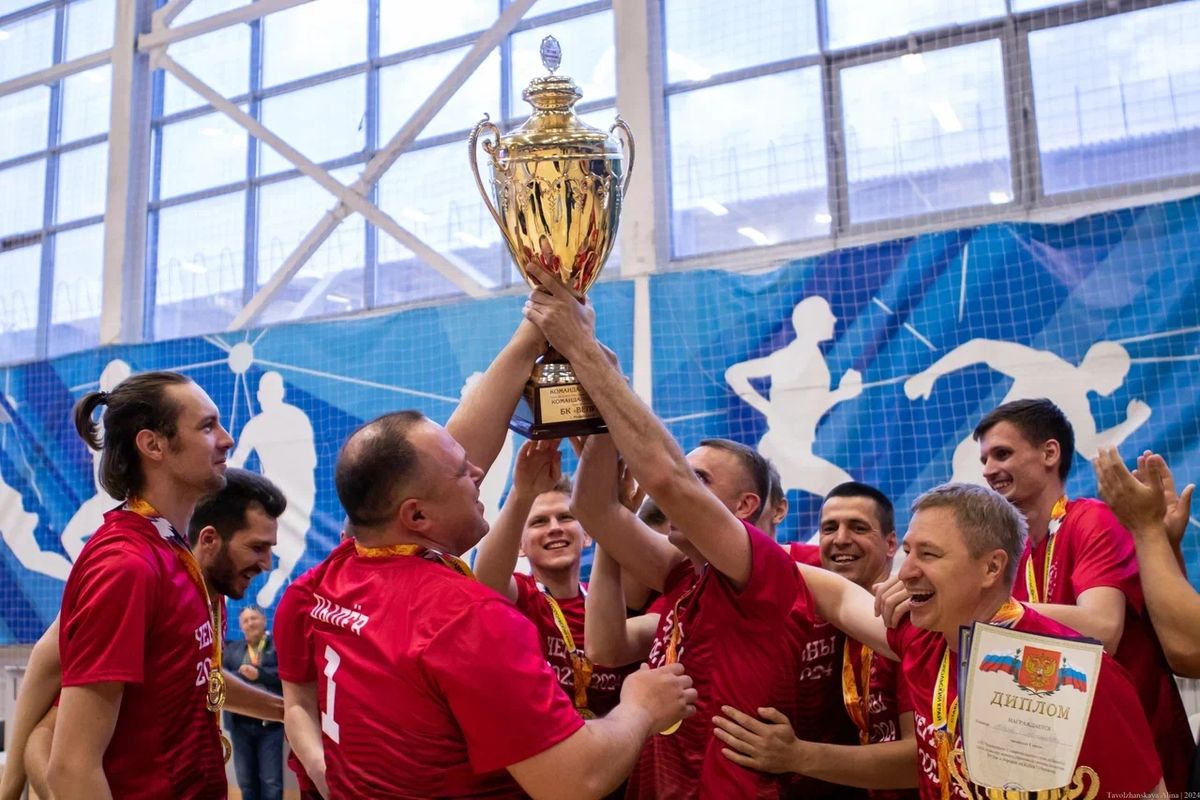 Баскетболисты из Михайловска стали лучшими среди команд производственных коллективов Ставрополья