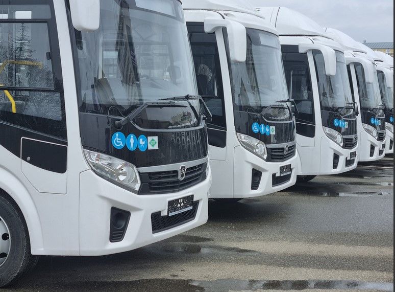 В Ставрополь поступило 54 автобуса большого класса