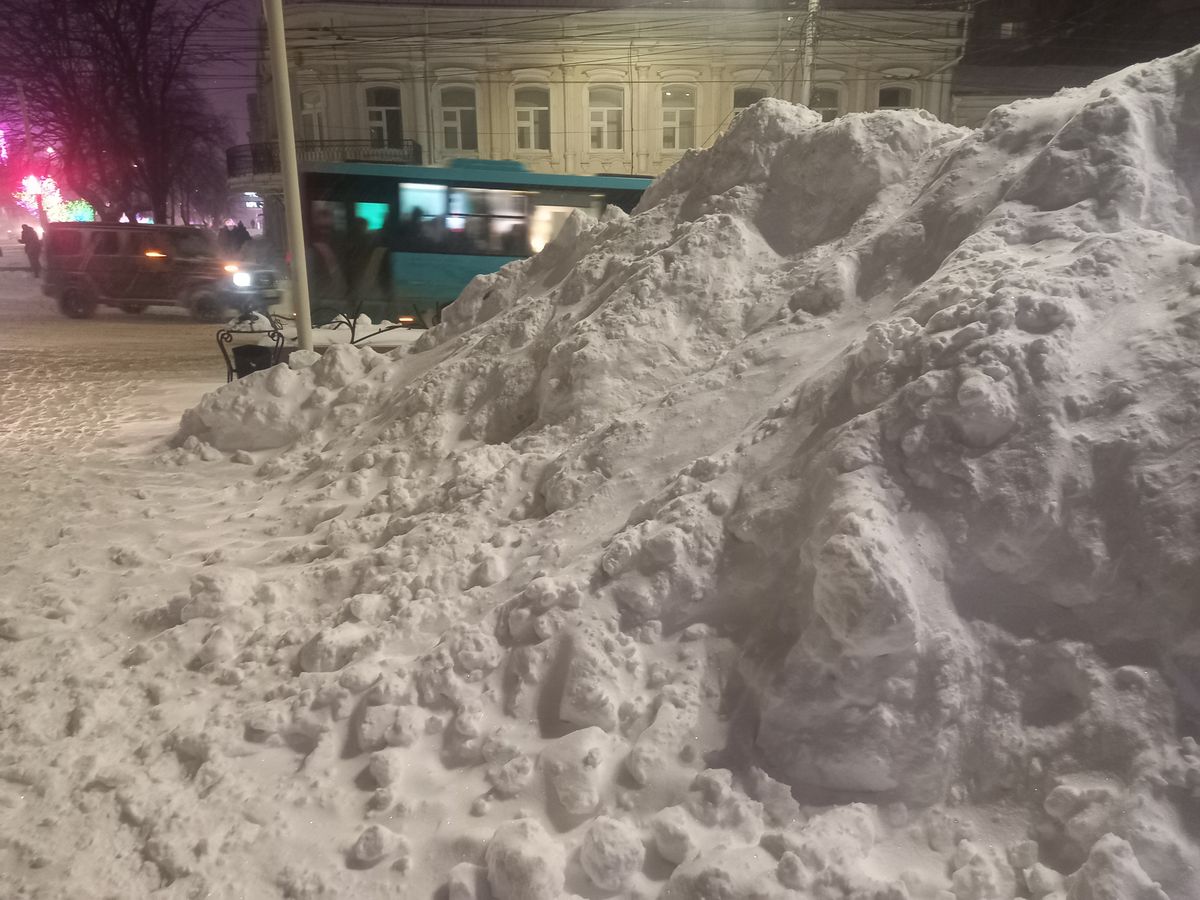 Синоптики прогнозируют новый снегопад в Ставрополе: фоторепортаж