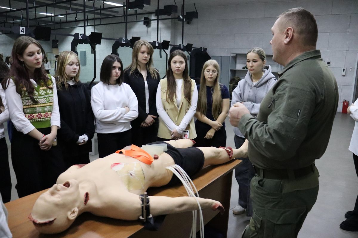 В ставропольском Центре Никиты Гусева школьникам рассказали о тактической медицине