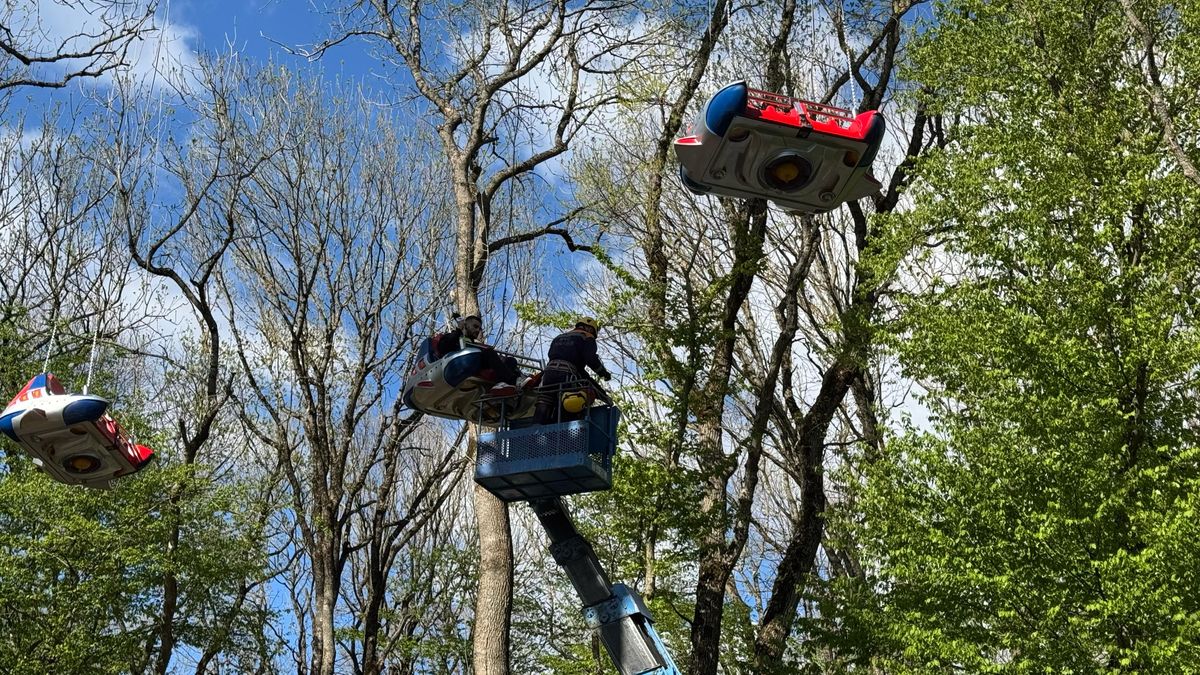 В ставропольских парках аттракционы подготовили к сезону