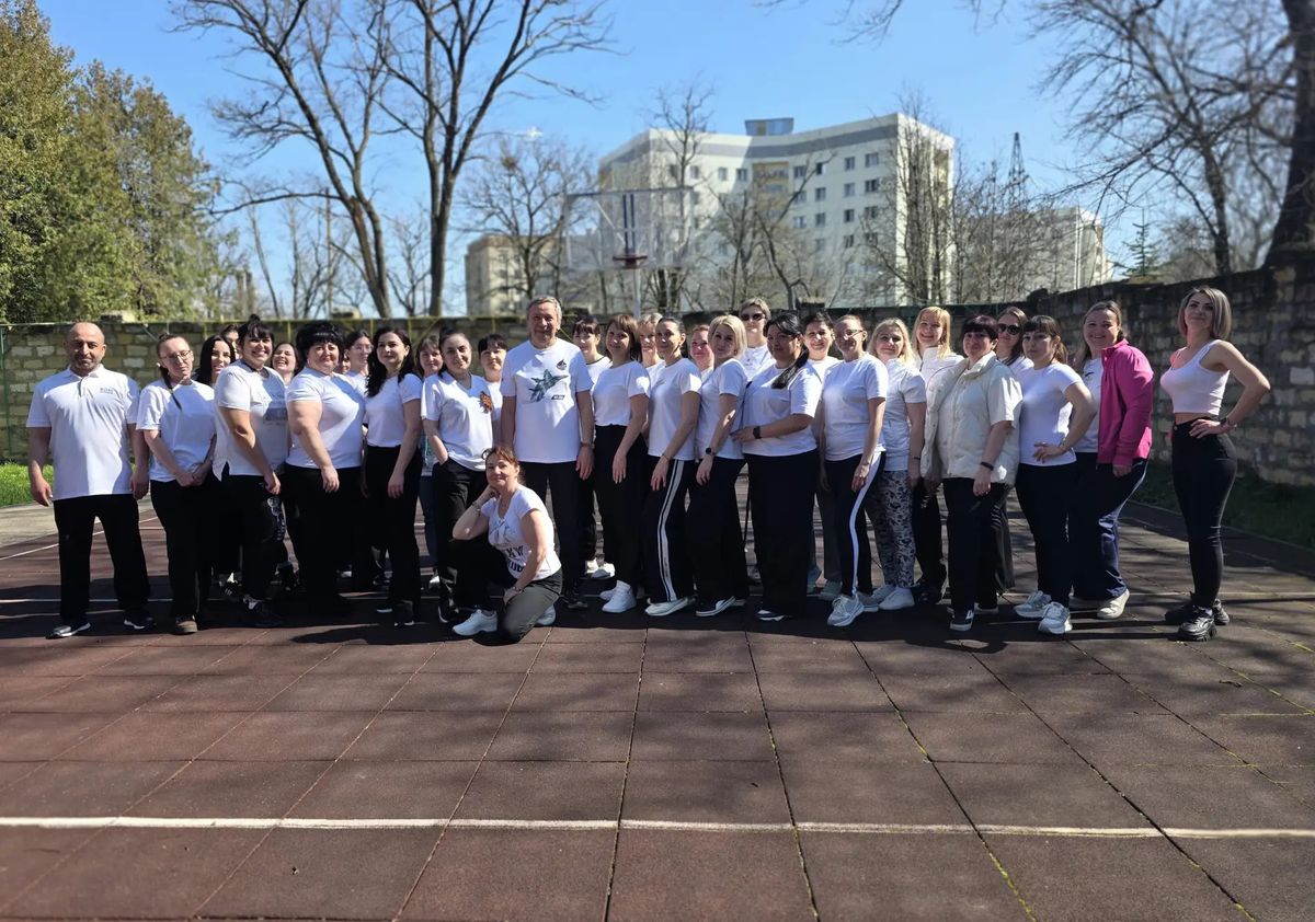 В Ставрополе пациенты психбольницы посетили мастер-класс по скандинавской ходьбе