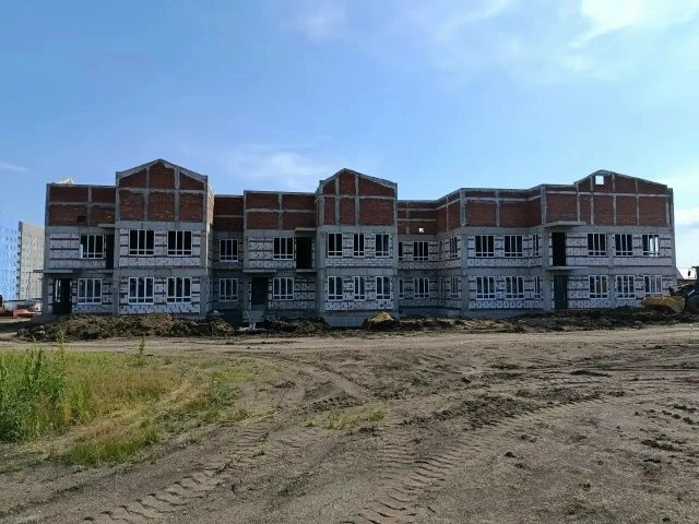 Детсад по нацпроекту семья строят в Михайловске на улице Ботанической