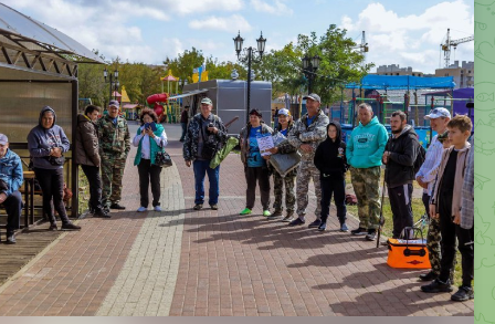 На озере Бублик прошли соревнования по спортивной рыбалке «Поймай удачу!»