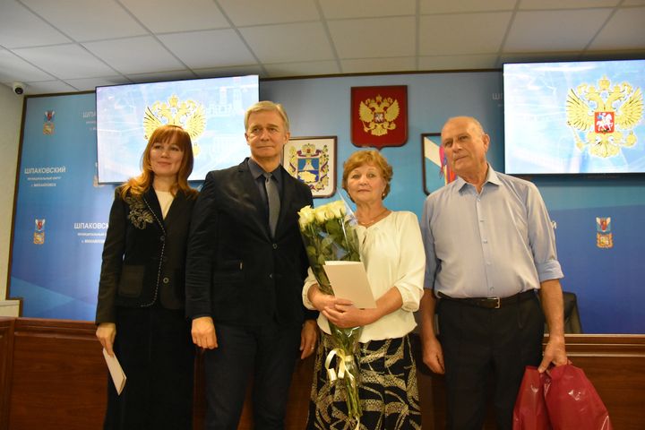 В Шпаковском округе чествовали «золотые» семейные союзы