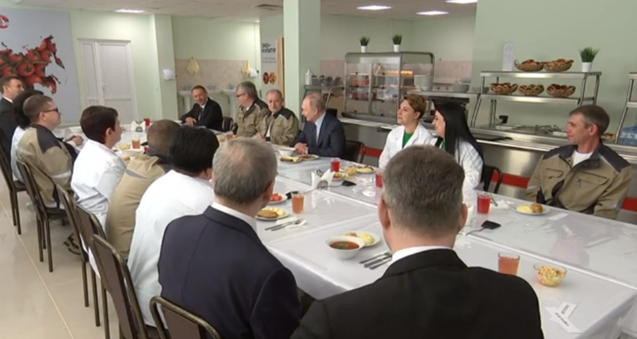 На Ставрополье Владимир Путин вспомнил эпизод о походе в баню