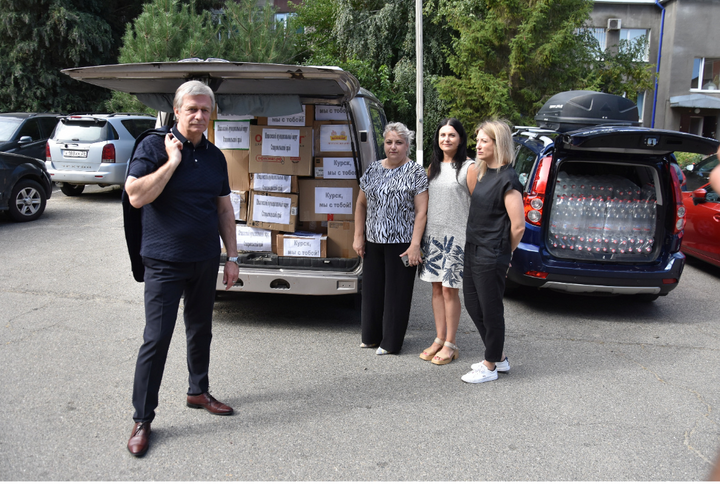 Гуманитарную помощь направила администрация Шпаковского муниципального округа жителям Курской области