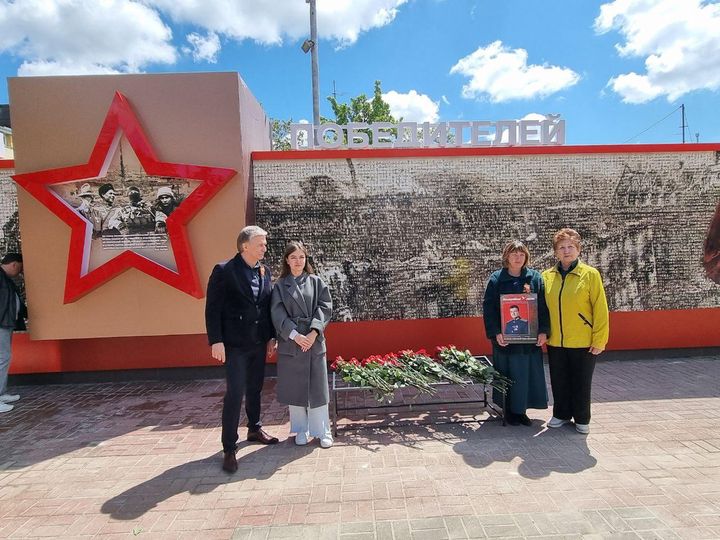Шпаковский округ одним из первых в крае представил панно «Поколение Победителей»