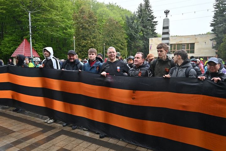 В парке Победы Ставрополя прошел велопробег