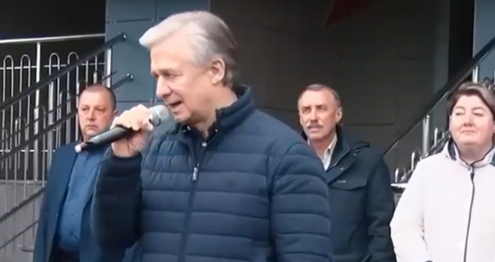 В селе Татарка провели первую линейку после капремонта школы №12