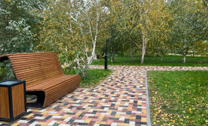 В Грачевском округе в парковой зоне появились спортивные площадки и воркаут