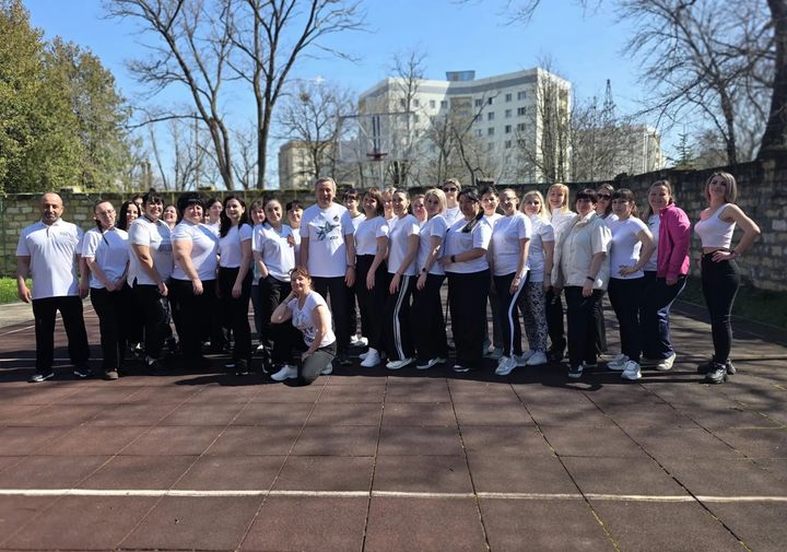 В Ставрополе пациенты психбольницы посетили мастер-класс по скандинавской ходьбе