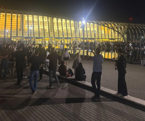 На концерте "Ленинграда" на Ставрополье Сергей Шнуров отметил отличие